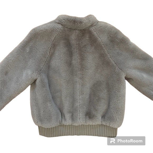 Banana Republic Faux Fur Bomber Jacket - Picture 7 of 9